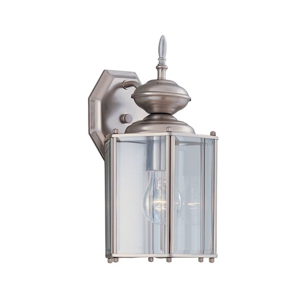 Designers Fountain Exeter 13in Pewter 1-Light Outdoor Line Voltage Wall Sconce, Bulb Not Included 1101-PW - main